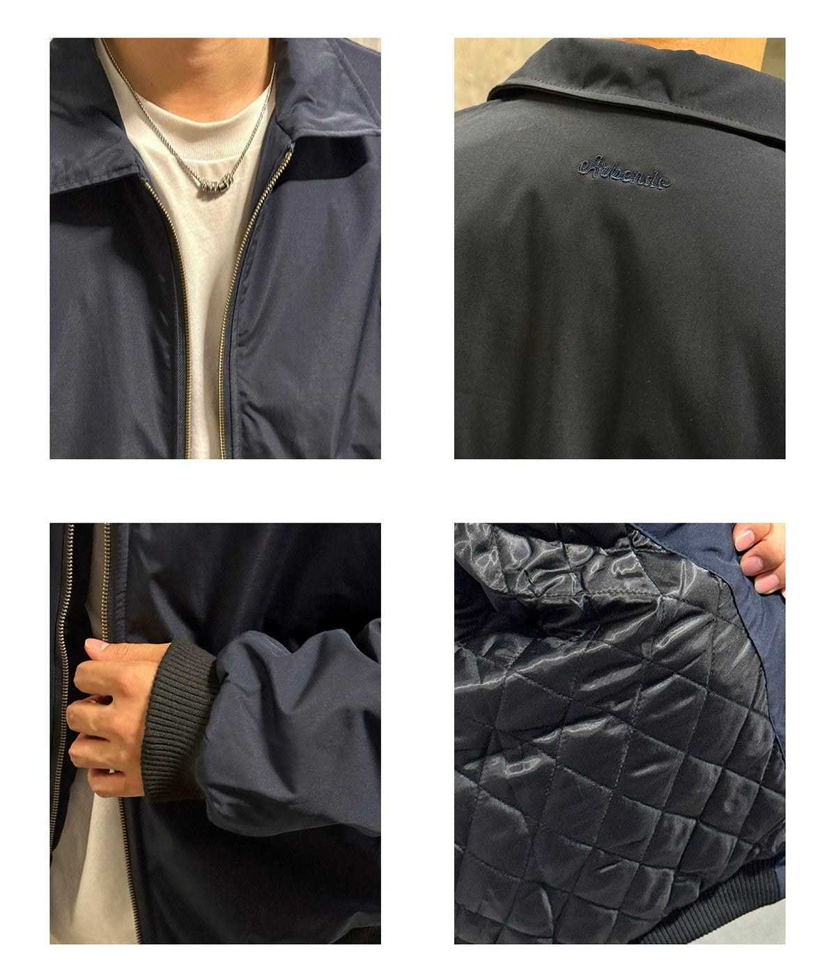 Men’s Vintage Bomber Puffer Jacket – American Retro Flight Cotton Outerwear T0070