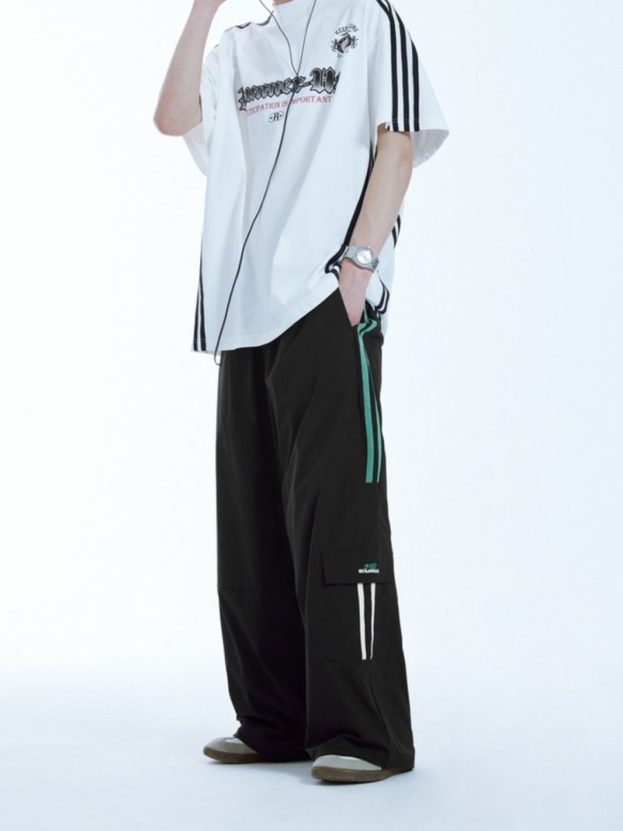 loose wide leg casual pants B0327