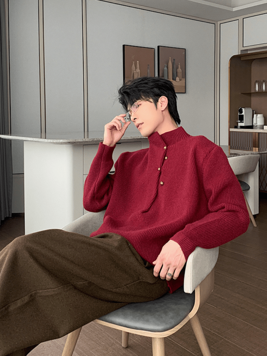 [Hualun]Pullover Sweater S0191