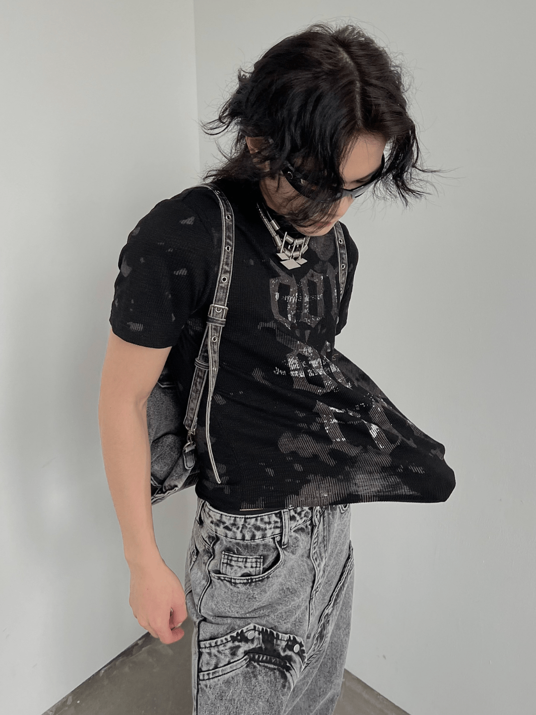 [SOULWORKER] punk genderless t-shirt J0097