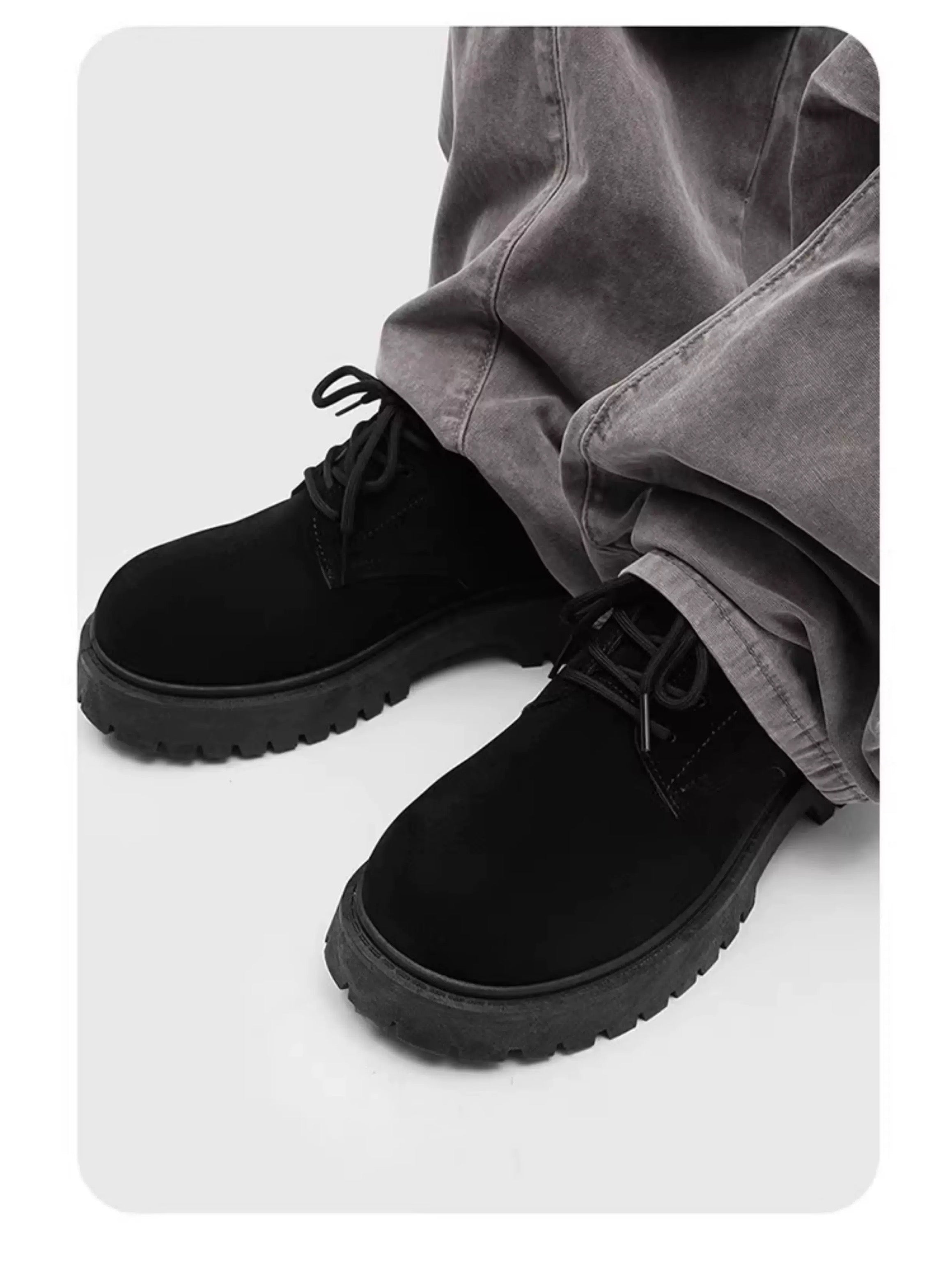 Men’s Low-Cut Classic Derby Shoes S017