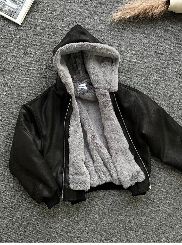 Men’s American Vintage PU Leather Jacket T0005