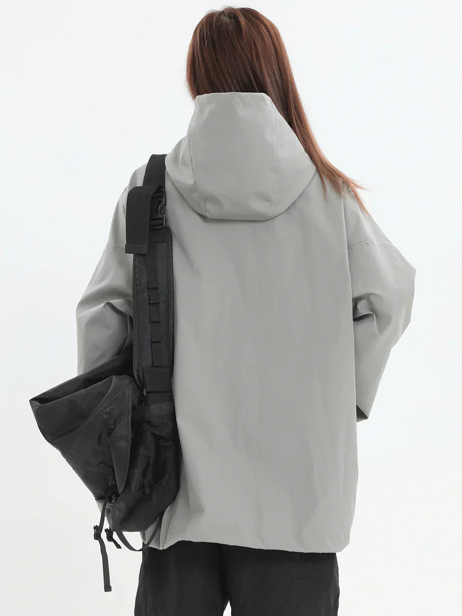 [INSstudios] AMERICAN OBLIQUE ZIPPER T0096