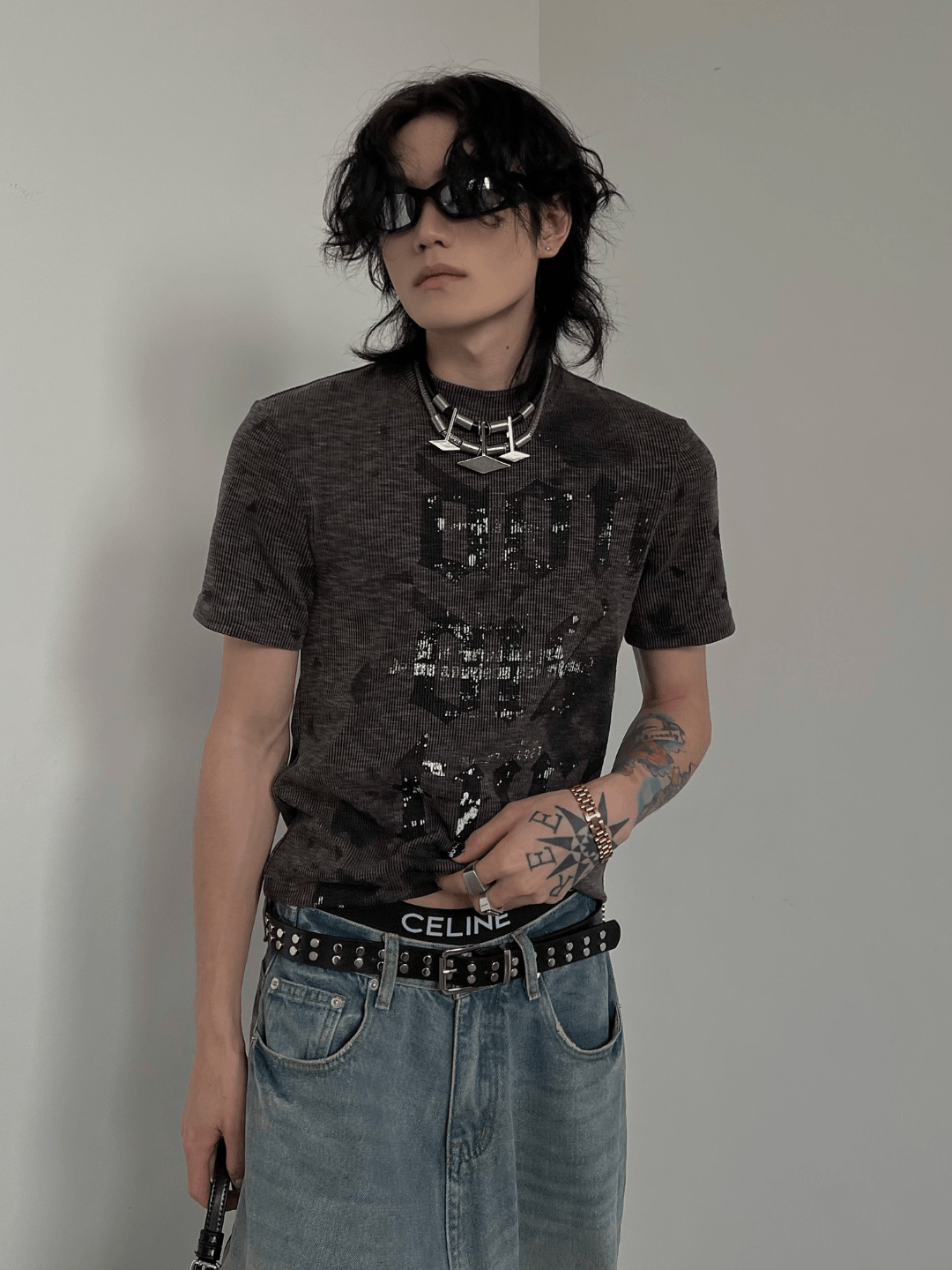 [SOULWORKER] punk genderless t-shirt J0097