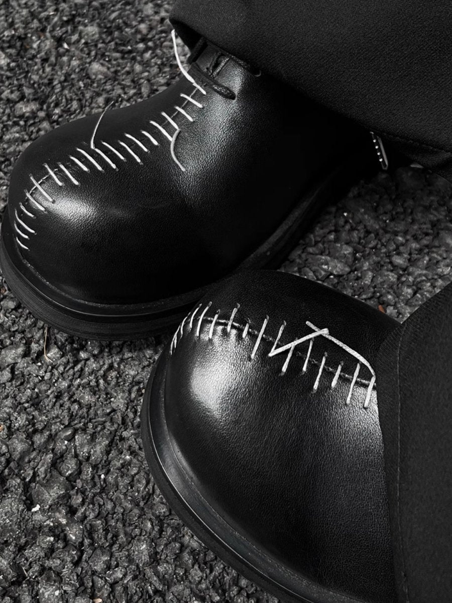 Big Head Derby Shoes S033