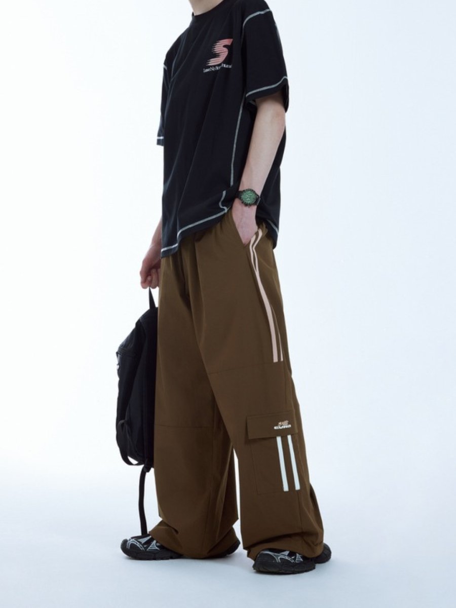 loose wide leg casual pants B0327