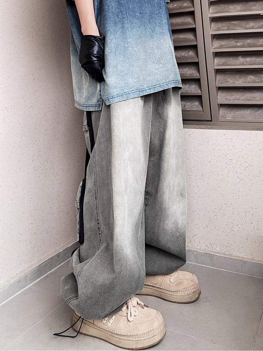 multi-pocket jeans B0141