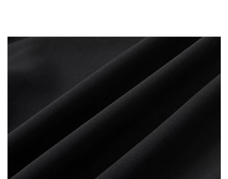 Sudadera de manga larga antiarrugas para hombre con diseño de media cremallera - Jersey holgado T0051