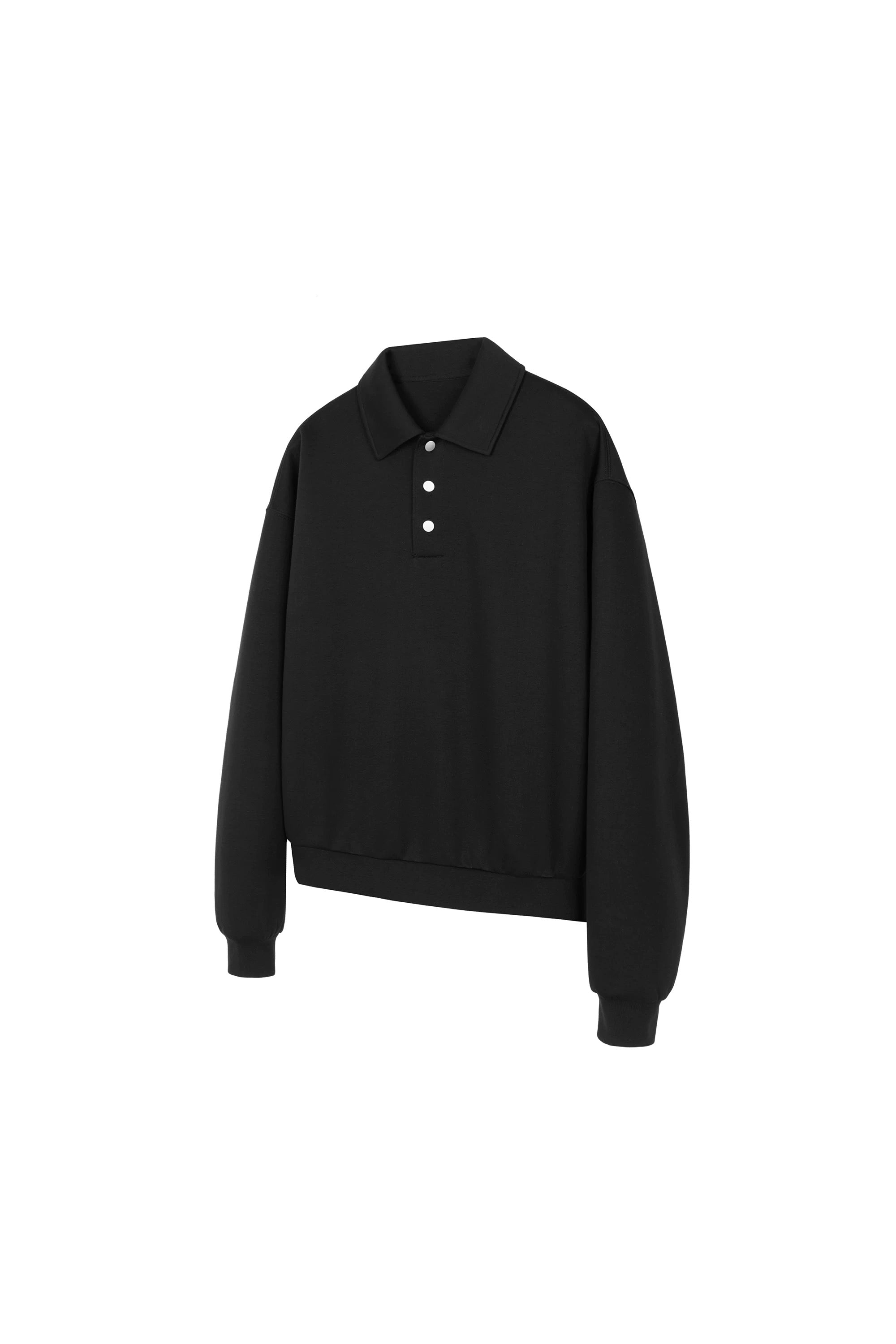 [FLAT ROOM] BOX FIT POLO SWEATSHIRT S0212