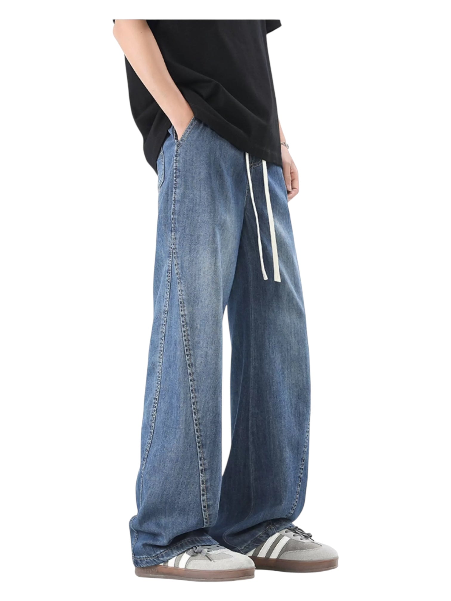CLEANFIT DRAPE JEANS B0192