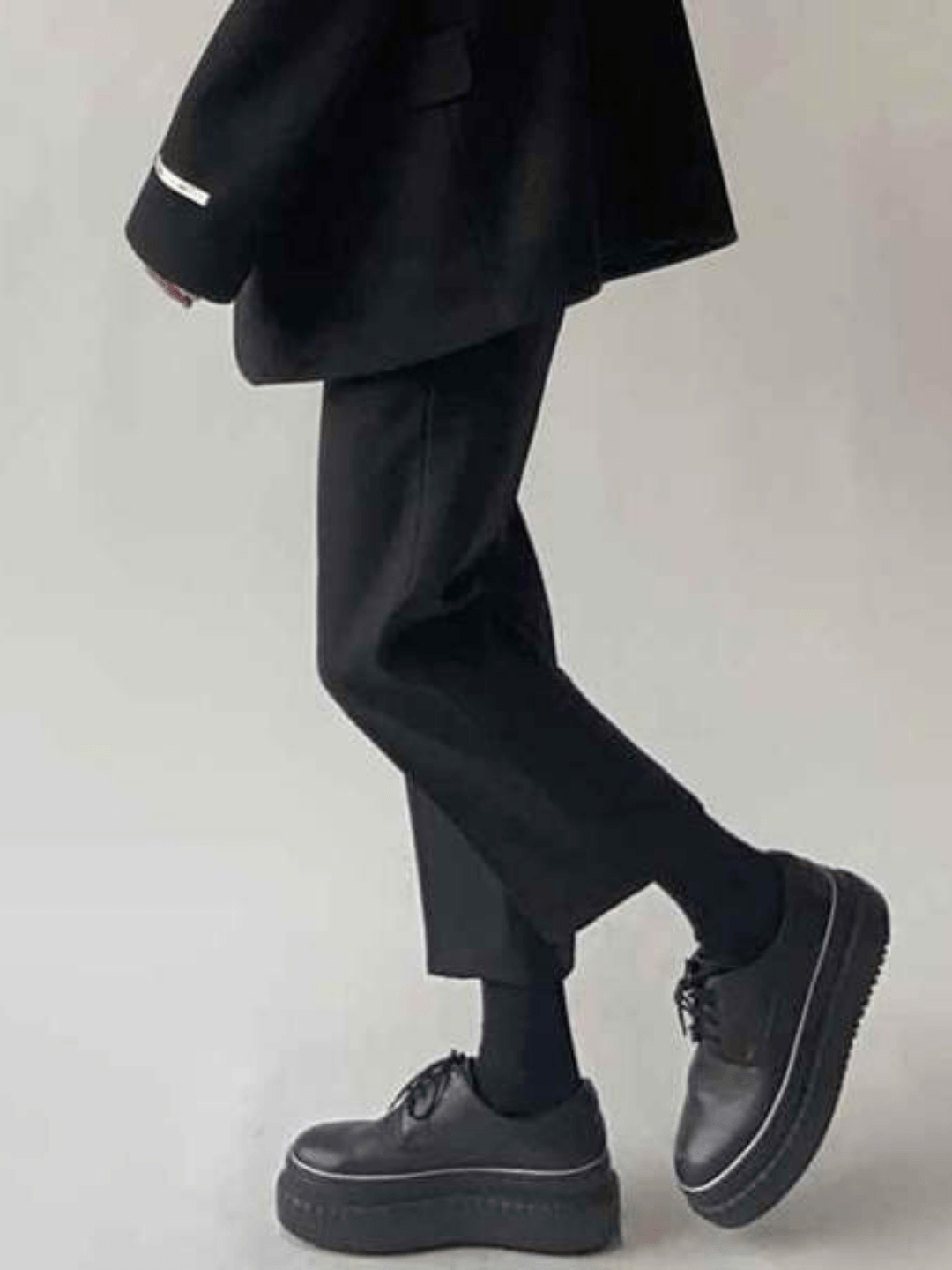 Center Press Ankle Slacks B0154