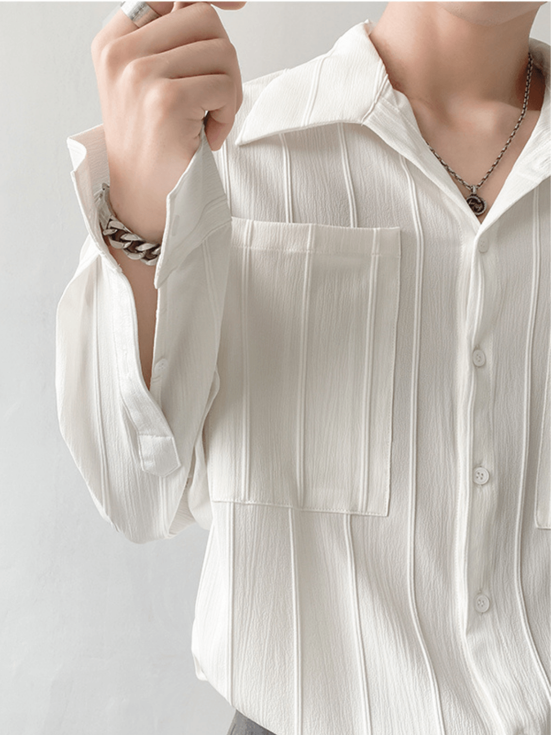 [DAZIONSED] Simple casual shirt J0127