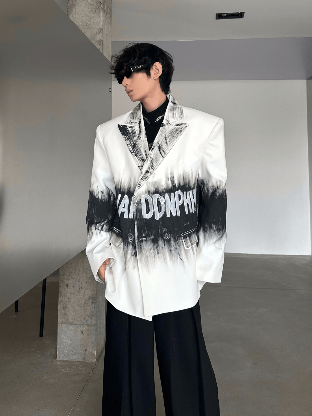 [MARTHENAUT] Shoulder Pads Premium Silhouette Suit R029