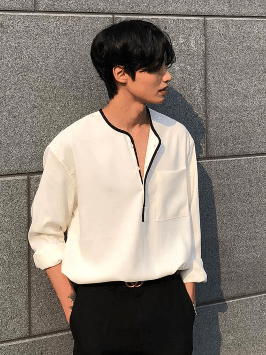 [MRCYC] loose pullover shirt J0129