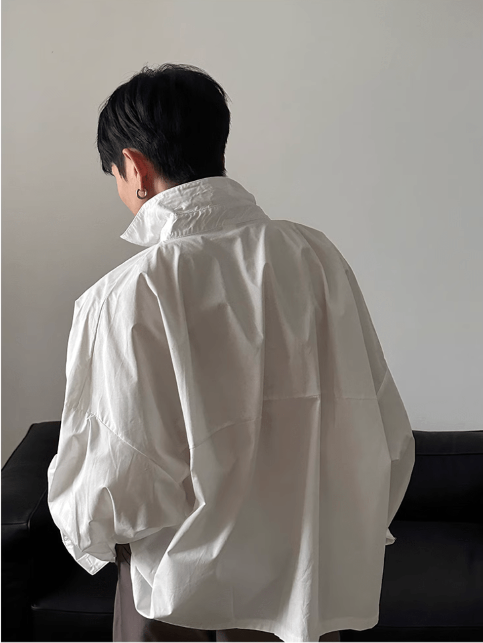 [GENESISBOY] Blue Striped Casual Shirt J0130