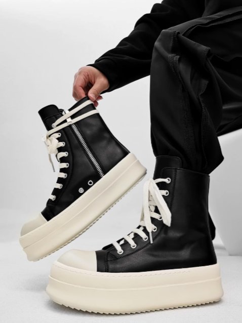 zipper Martin boots S051