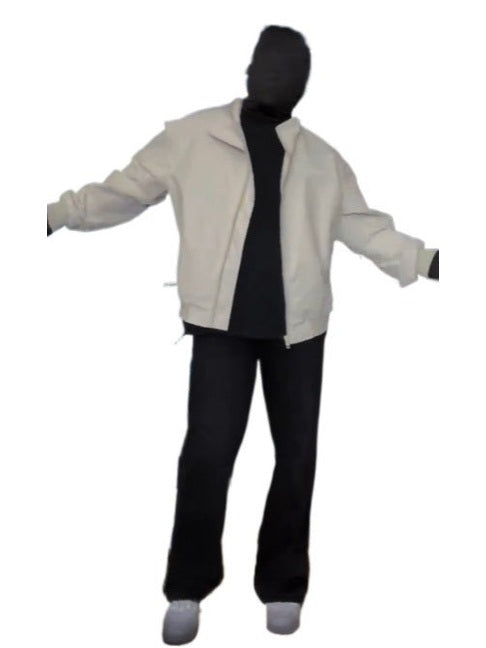 American tough guy style flight jacket C0382