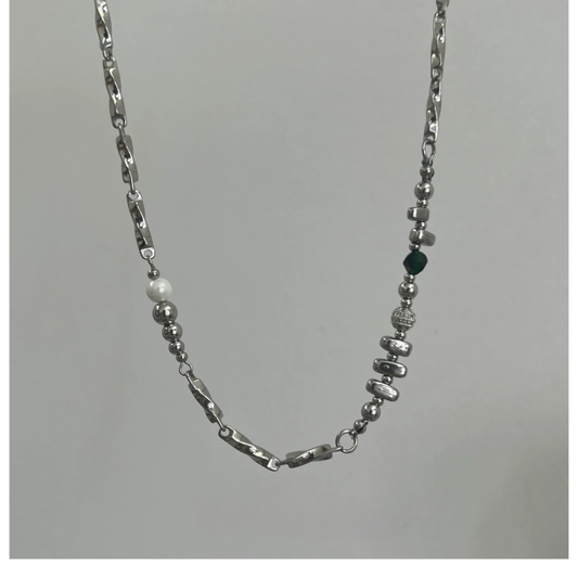 Men’s Hip Hop Titanium Steel Necklace | Non-Fading Designer Chain with Minimalist High-End Style O0002