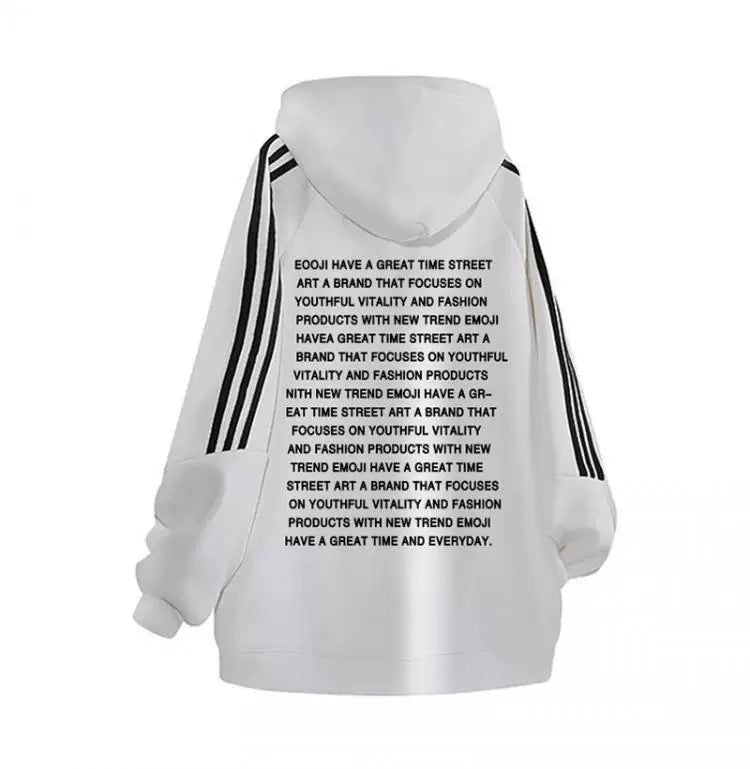 Men’s Classic American Streetwear Logo Sweatshirt – Minimalist Essential Pullover S0034