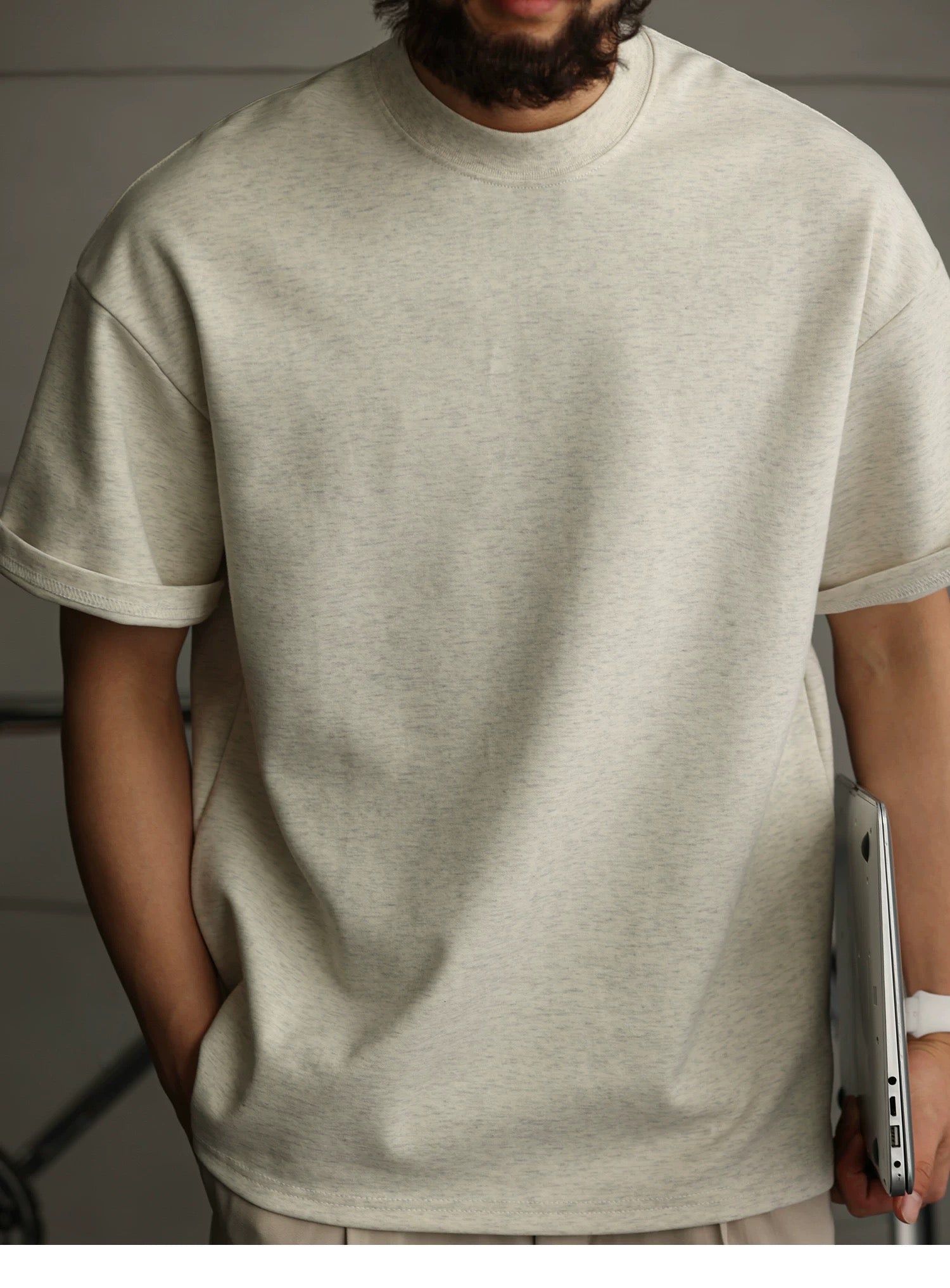 Men’s Classic Solid Short-Sleeve Tee S0019