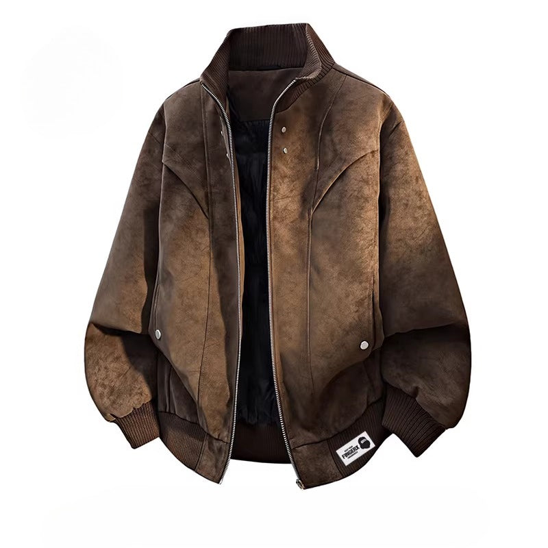 Stand-up collar American thermal down jacket FE0712