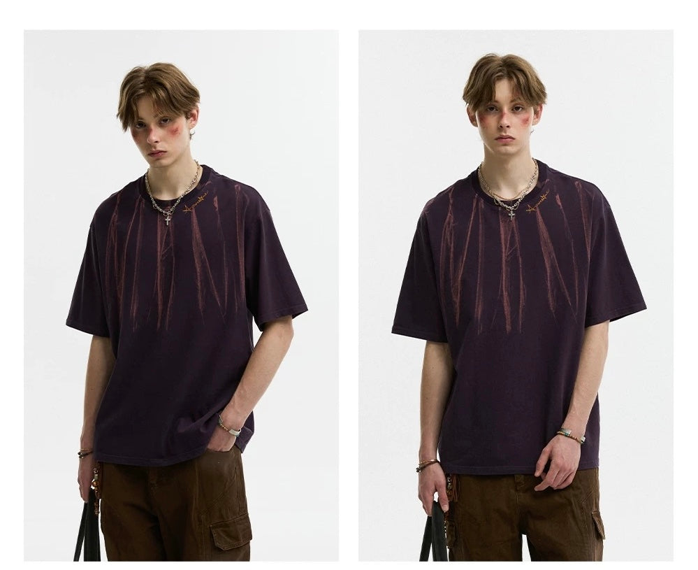 Men’s Solid Color Short-Sleeve T-Shirt S0008