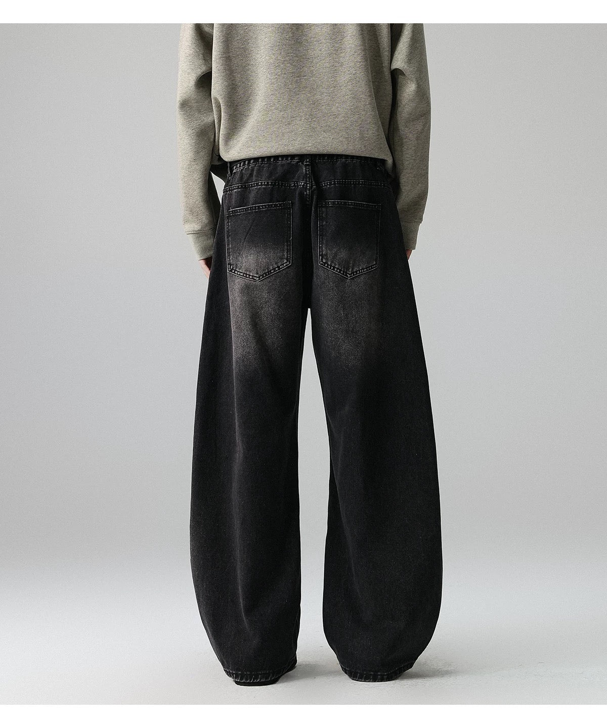 Men’s American Vintage Wide-Leg Jeans B0007