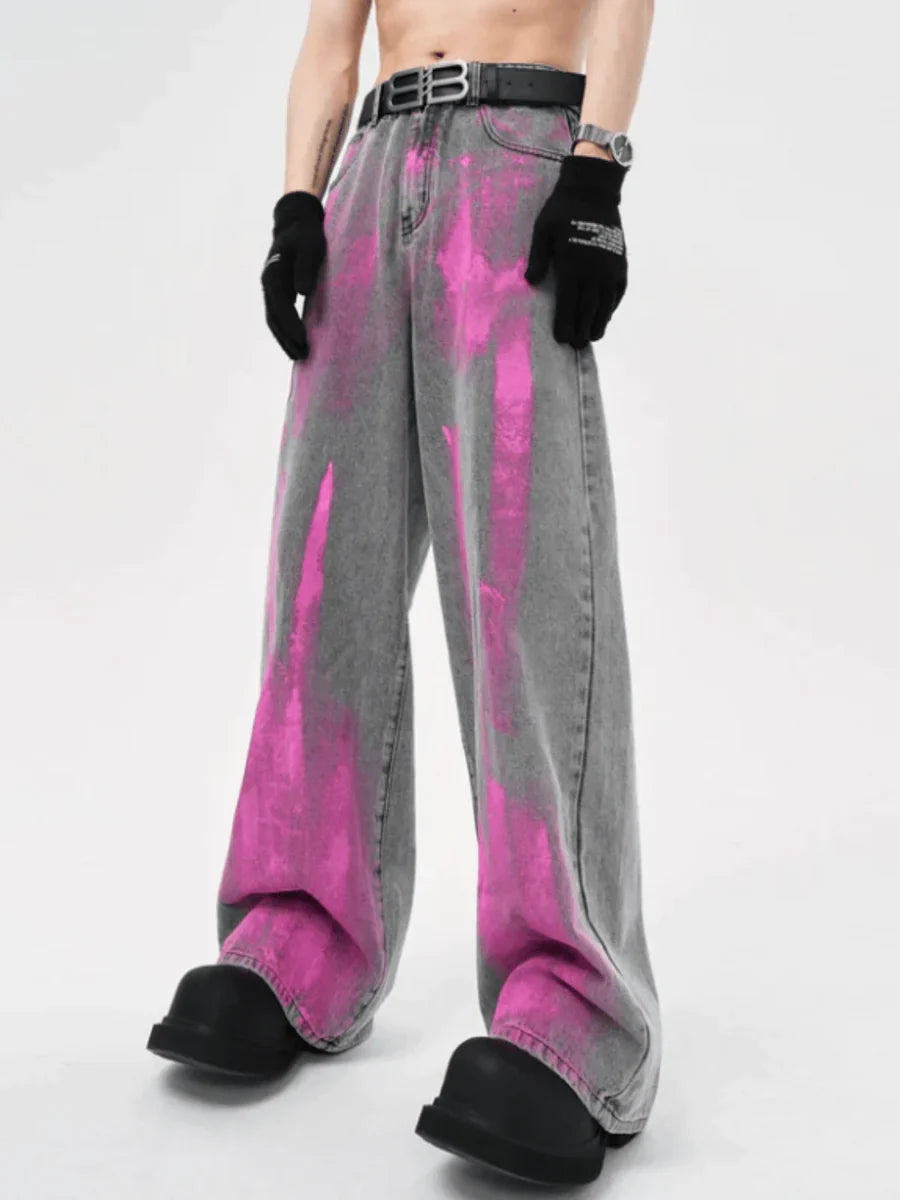 A-TYPE SMOKE GRAY FLOOR MOPPING PANTS B0160