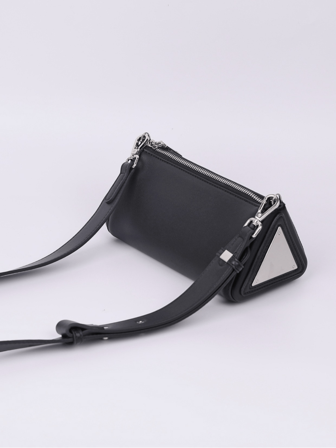 [luckystudio] Triangle Simple Crossbody Bag A0065