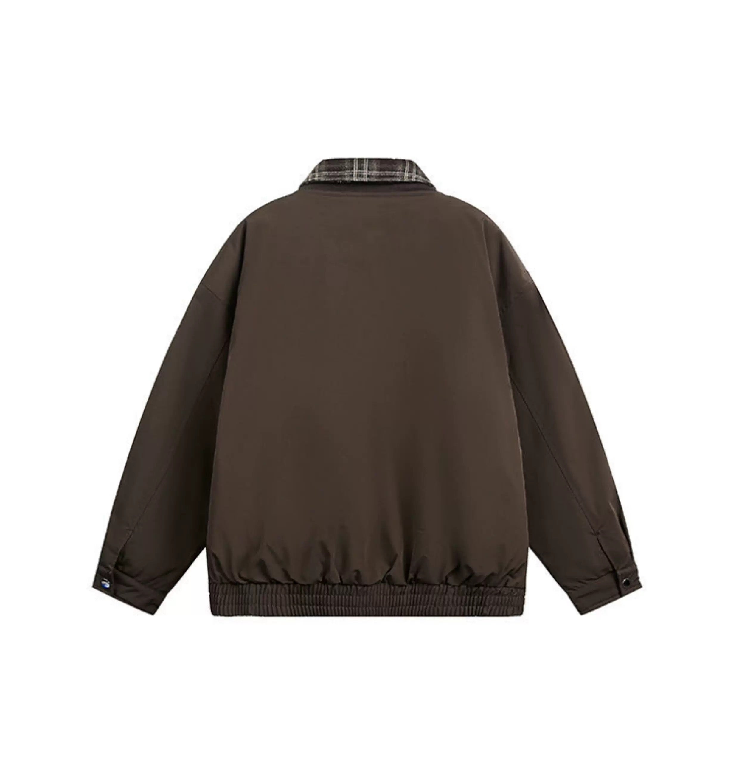 Men’s Retro American Plaid Lapel Jacket T0253