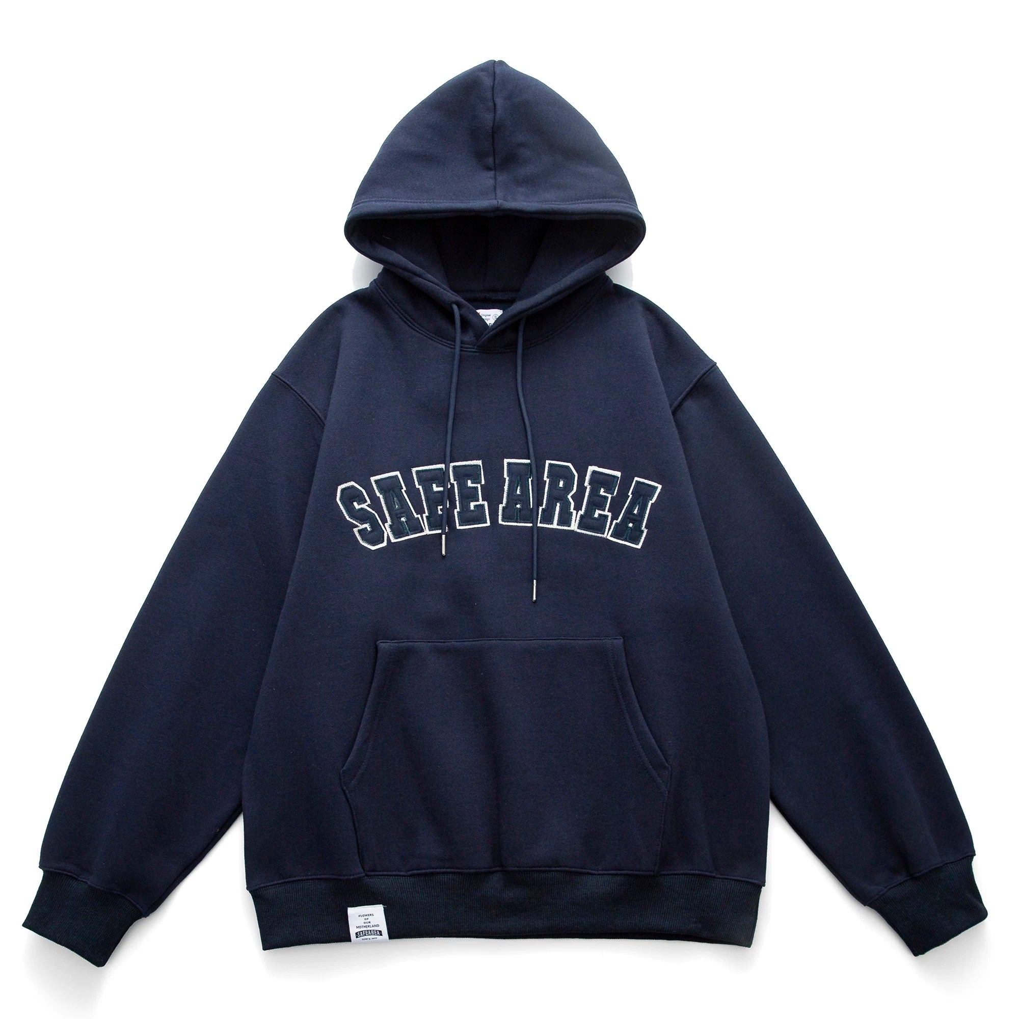 Embroidered Lettering Cityboy Hoodie, Thickened Gray Oversized Men's Sweatshirt for Autumn/Winter T0004