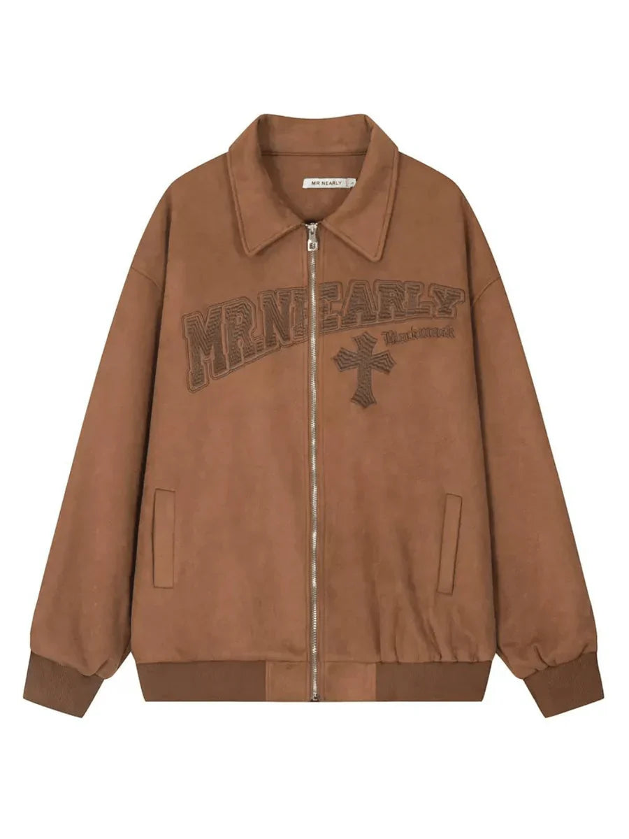 [MRNEARLY] SUEDE VINTAGE JACKET T0116