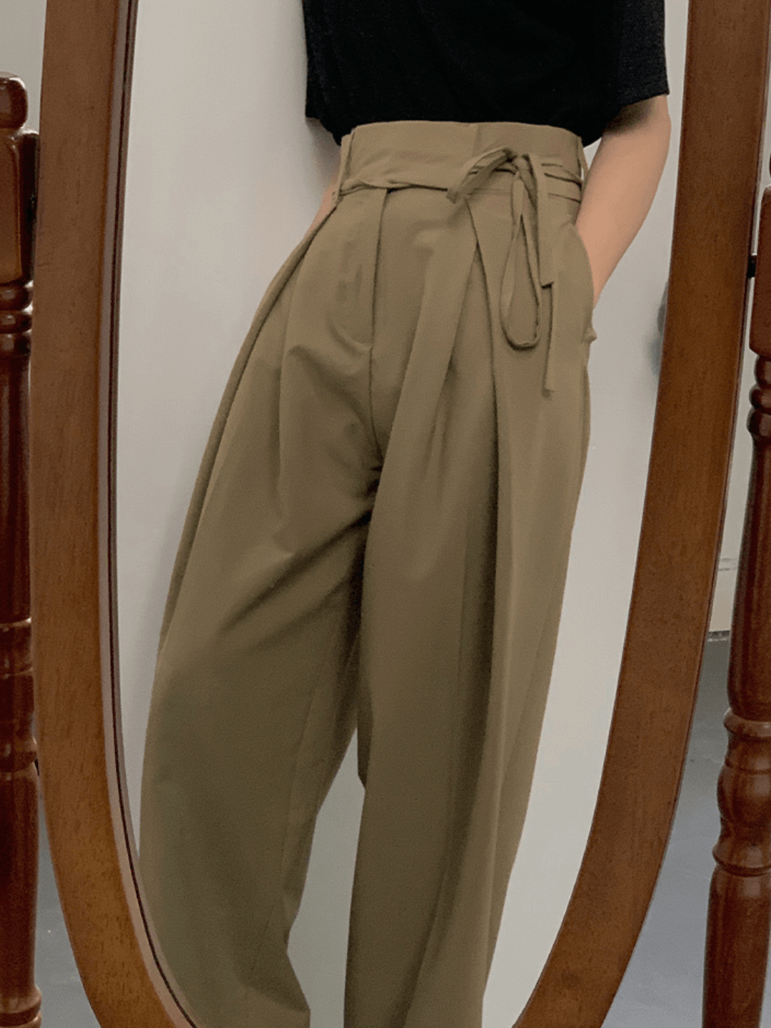 waist engineered track pants B0157