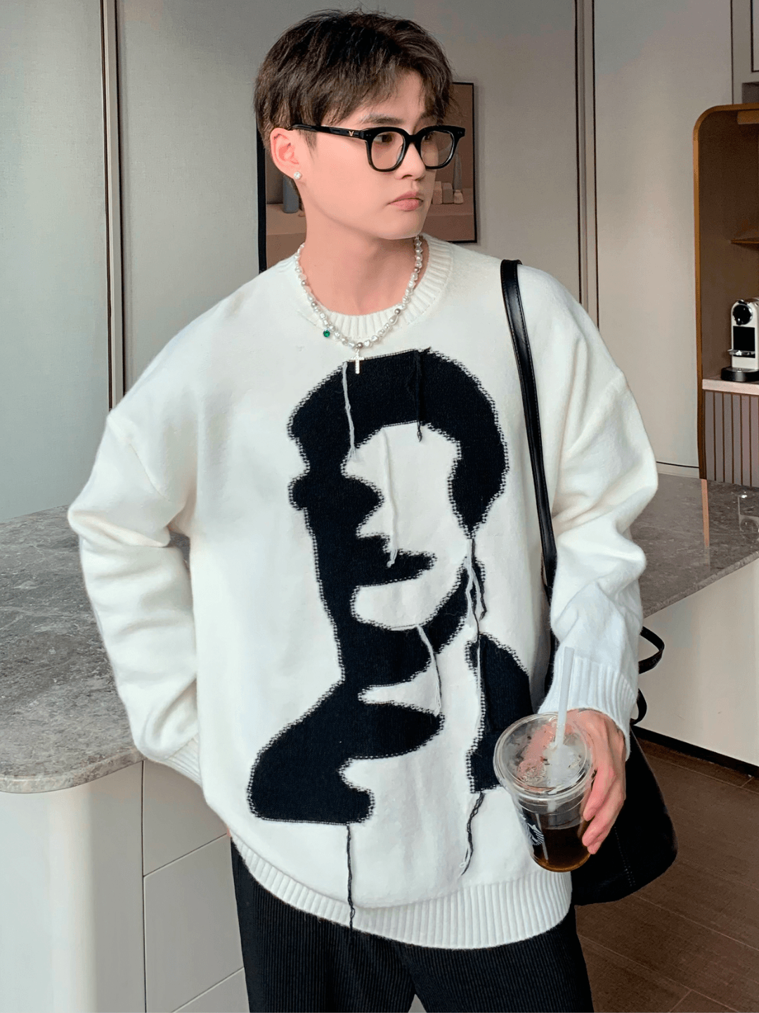 [CUIBUJU] High End Round Neck Sweater S0193