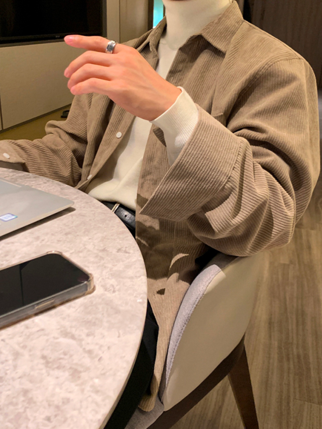 [MRCYC] Corduroy Casual Shirt J0111