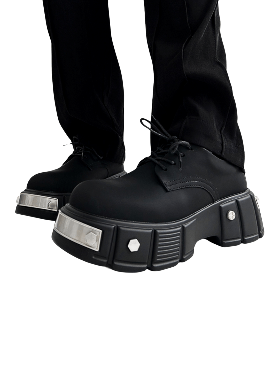 Iron-toe Derby Shoes S045