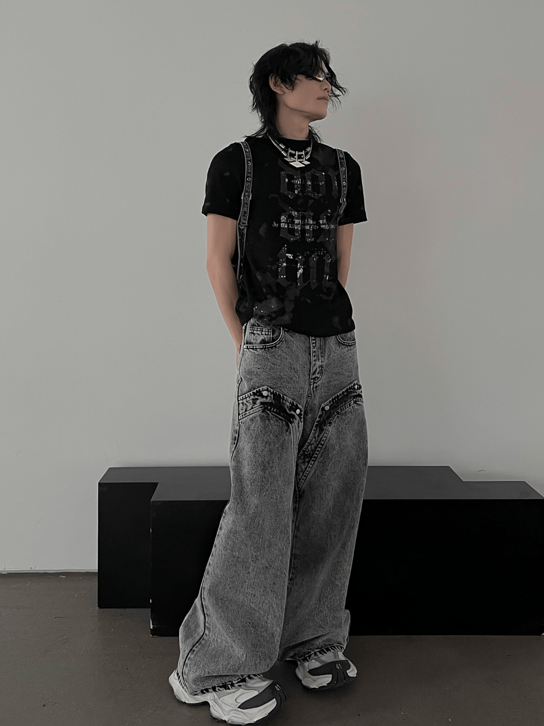 [SOULWORKER] punk genderless t-shirt J0097