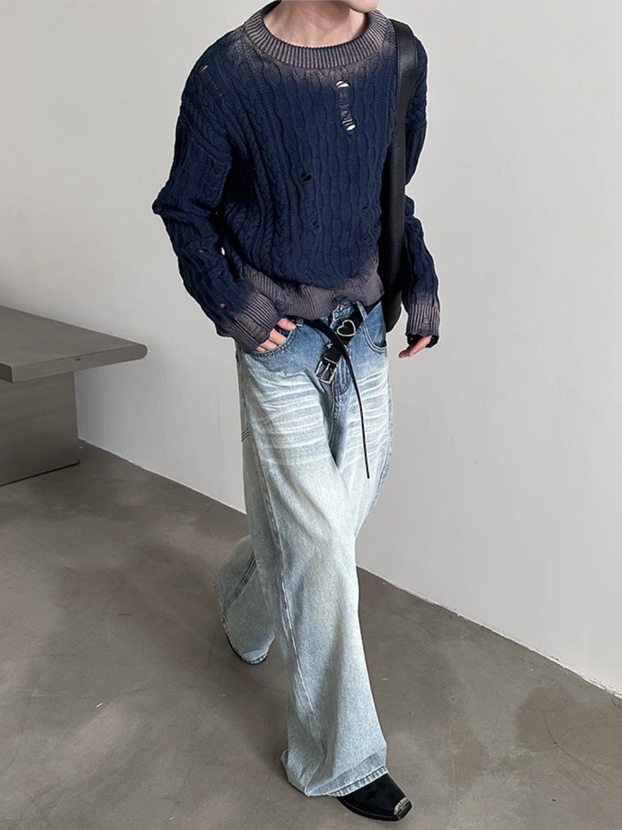 [GENESISBOY] pullover sweater S0197