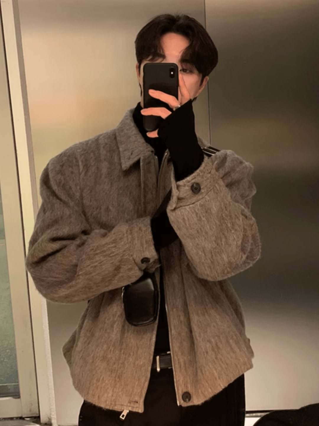 [MRCYC] deerskin velvet short jacket T0162