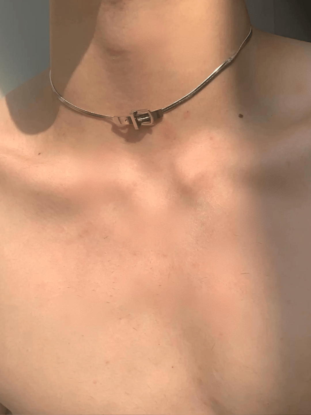 lose snake bone necklace A0072