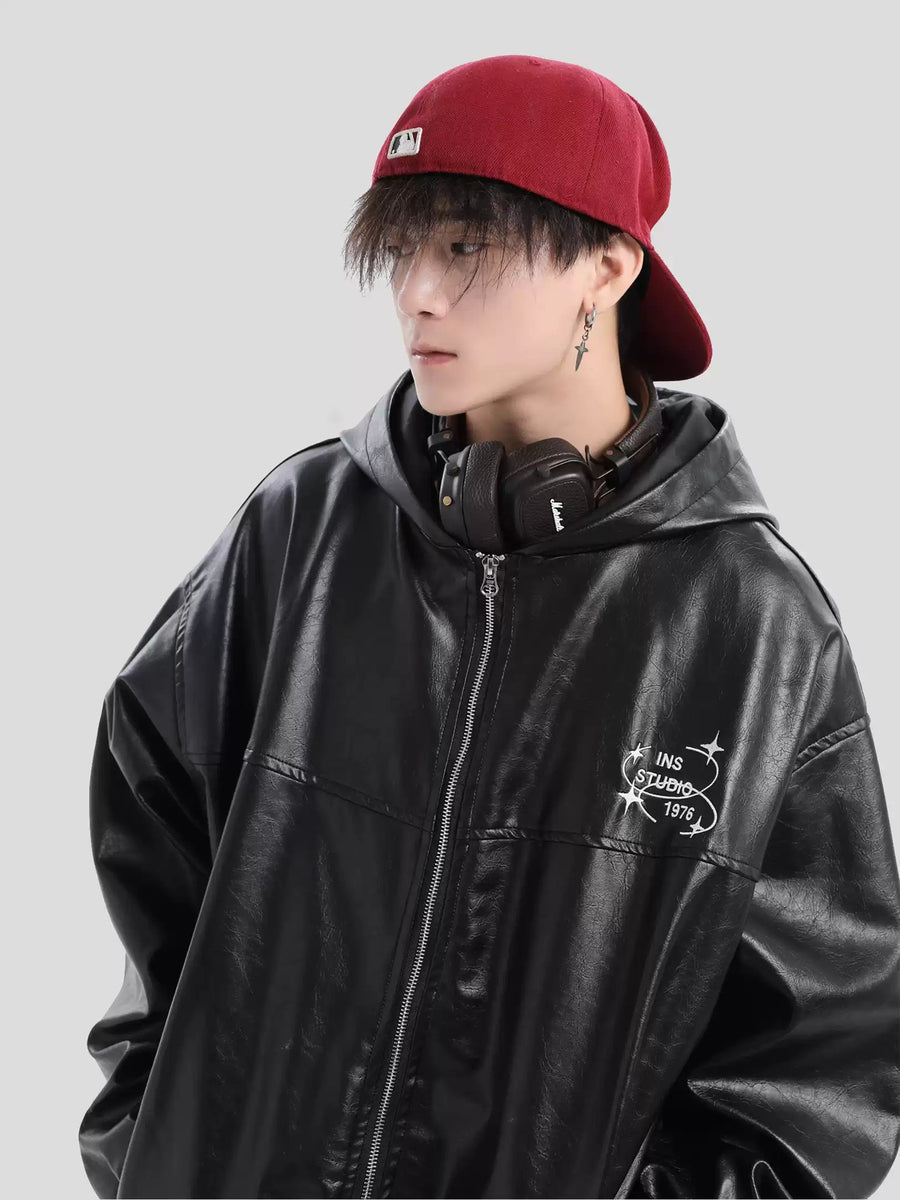 PU LEATHER JACKET T0097