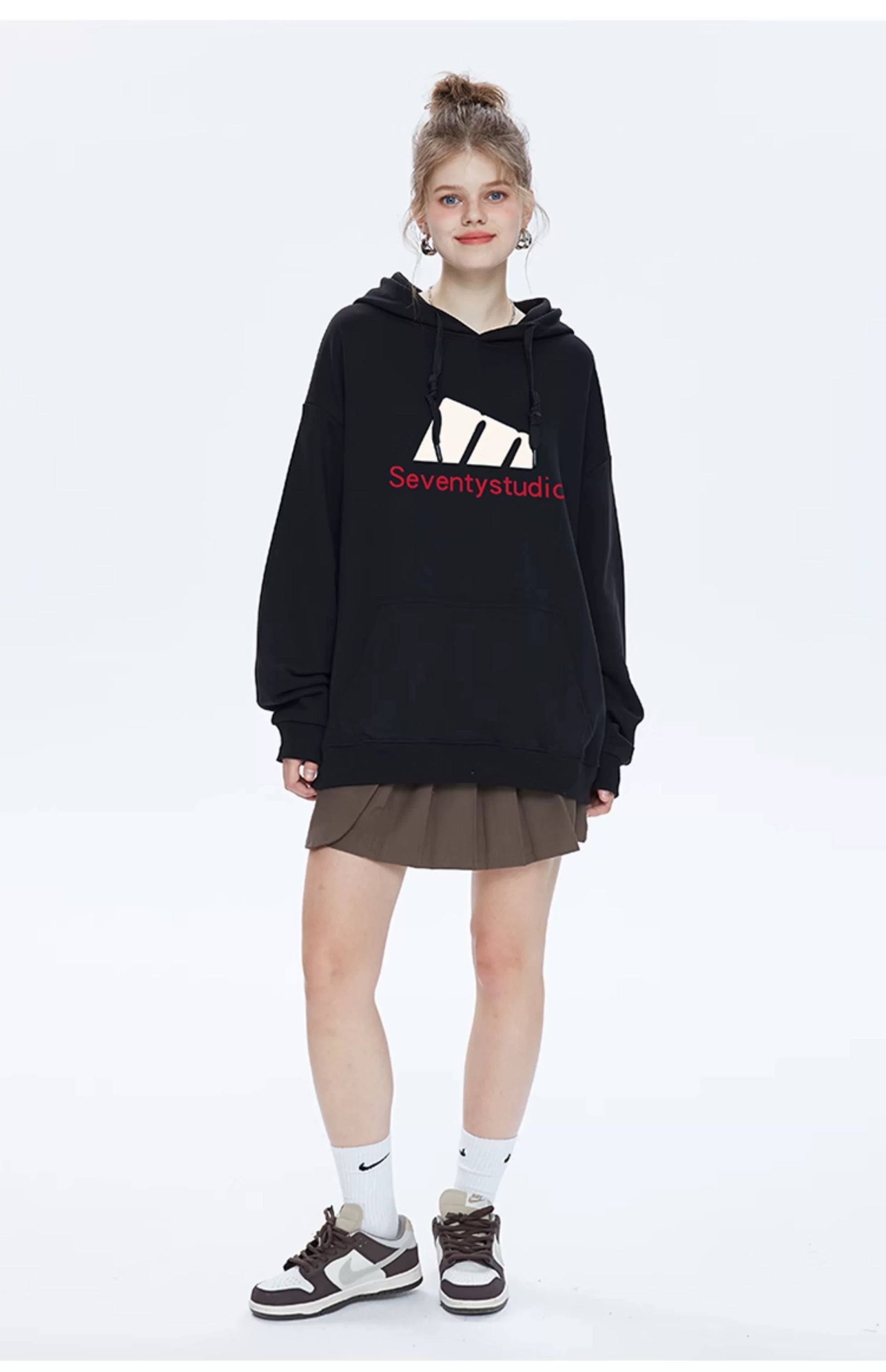 Men’s American Graphic Hoodie – Vintage Streetwear Pullover Sweatshirt S0054