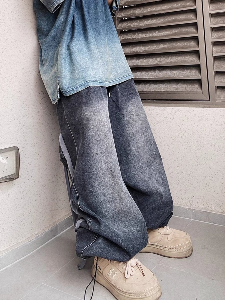 multi-pocket jeans B0141