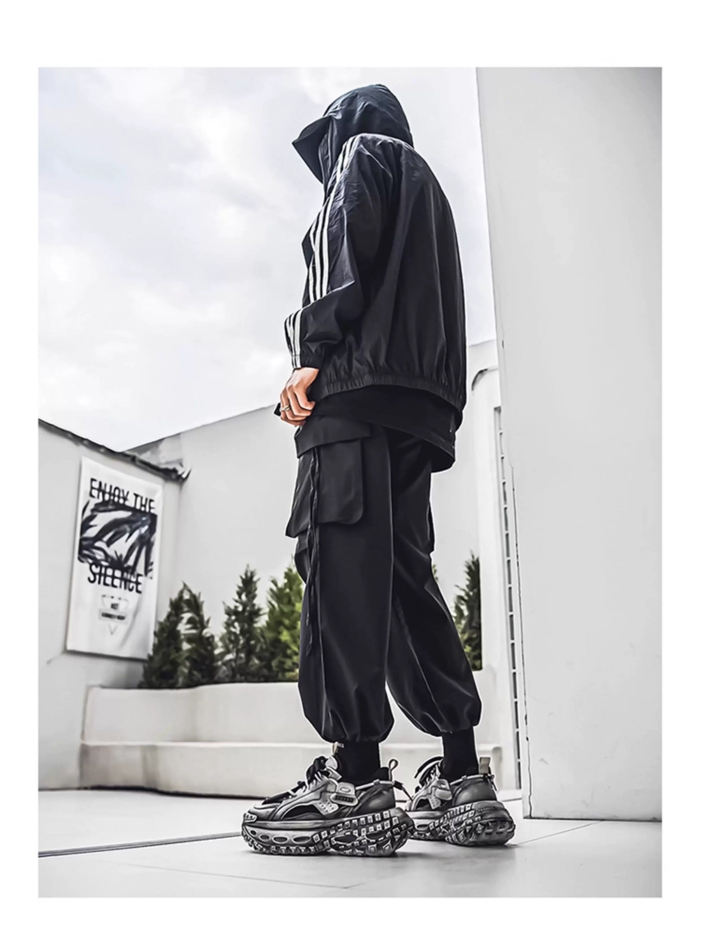 Zapatillas deportivas gruesas para hombre, zapatos de plataforma con suela de neumático, estilo urbano, informales, para correr, 2025