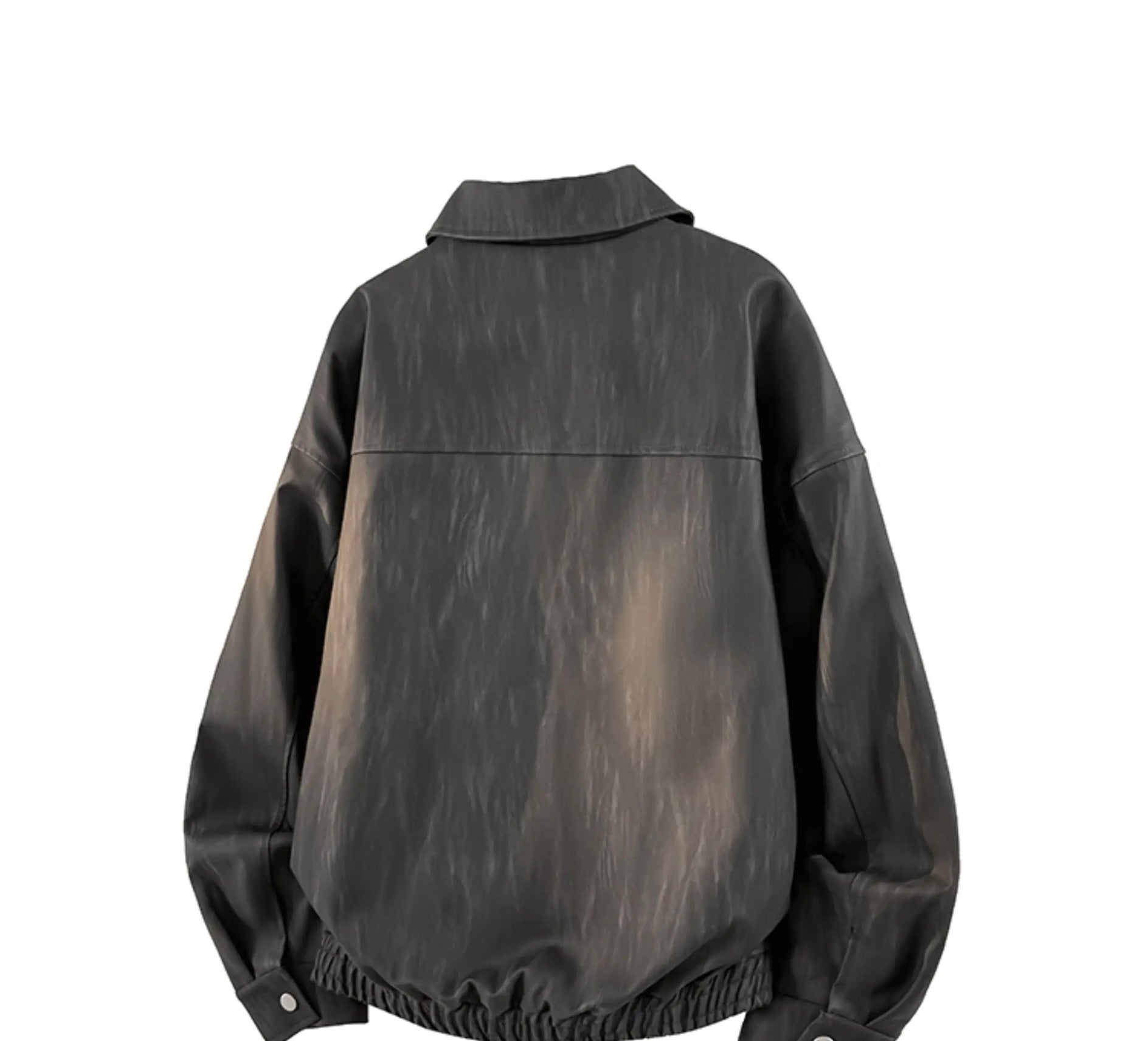 Men’s Streetwear Tie-Dye Bomber Jacket T0258