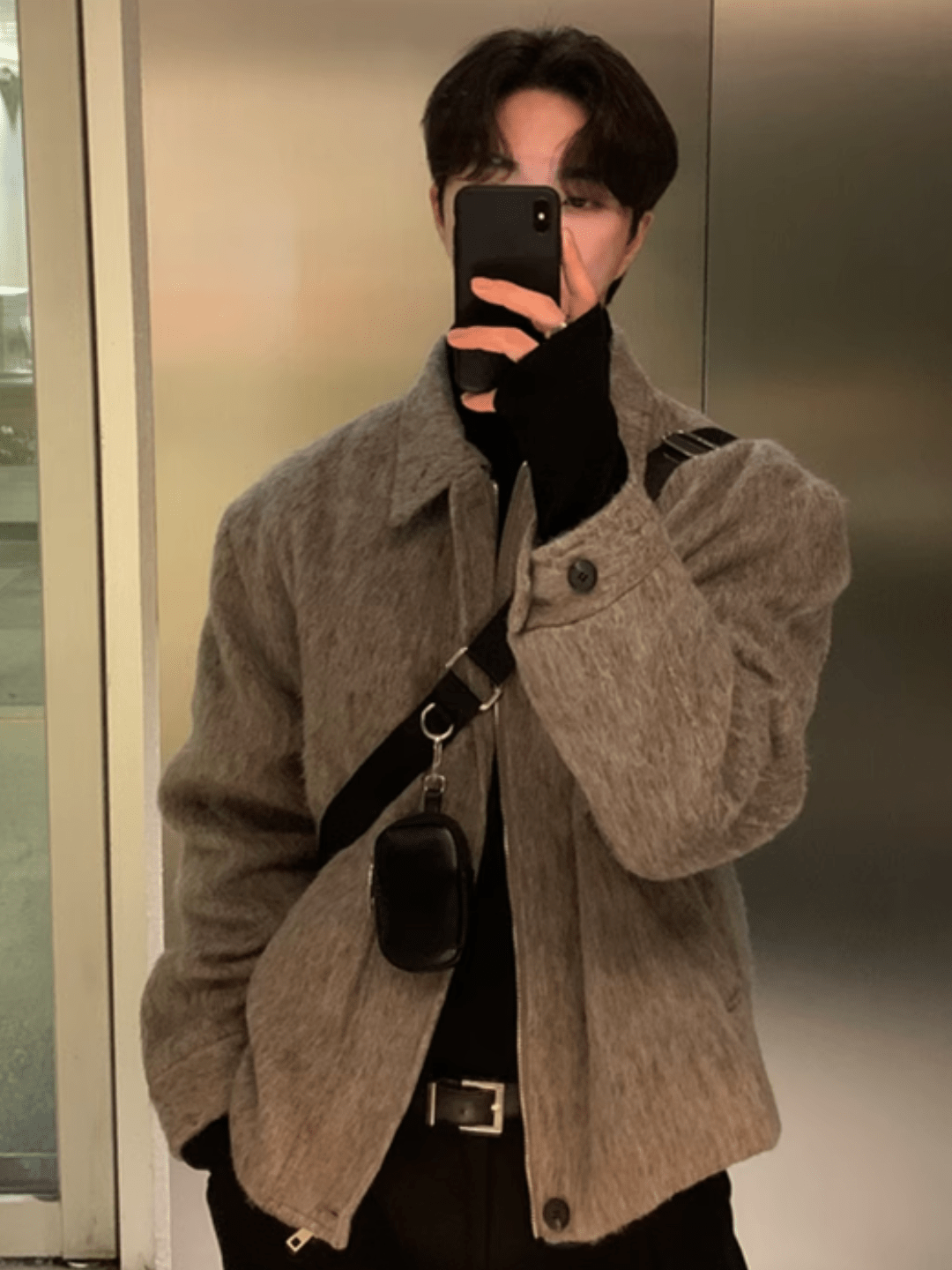 [MRCYC] deerskin velvet short jacket T0162