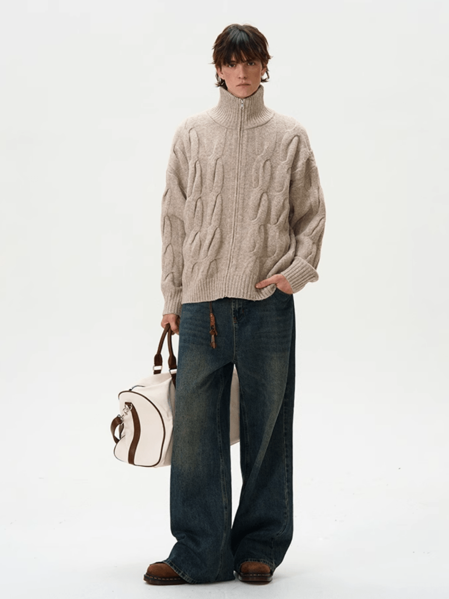 [MADWITCH] turtleneck sweater S0189