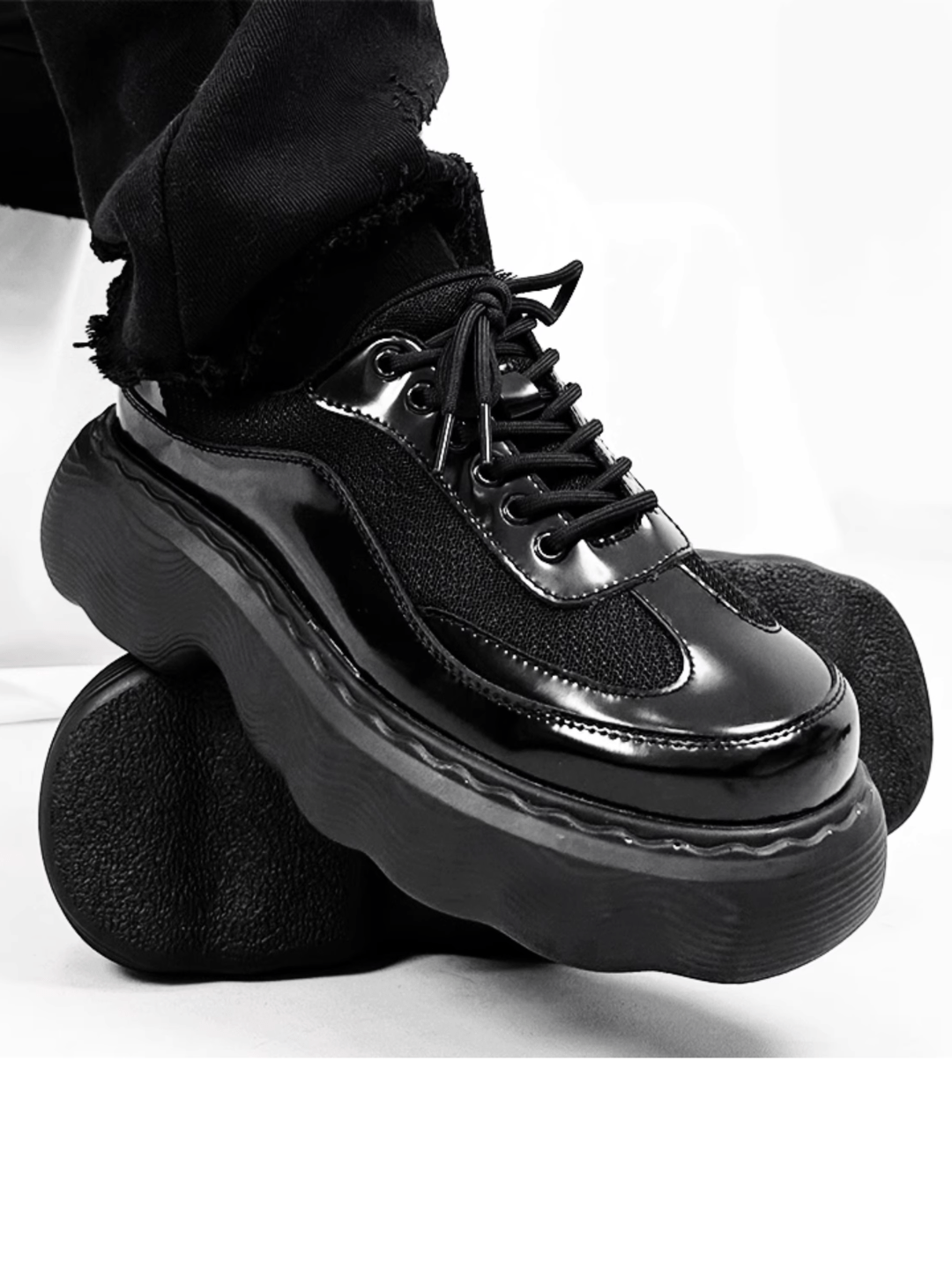 British style genuine leather derby shoes S029