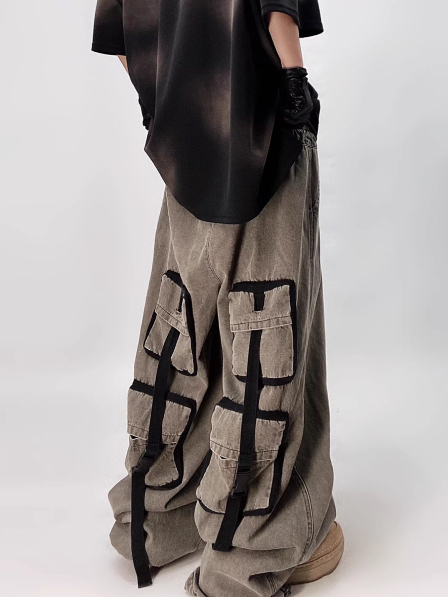 multi-pocket jeans B0141