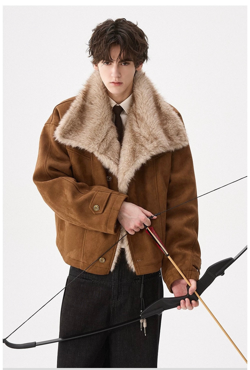 Vintage Barn-Style Short Jacket T0006